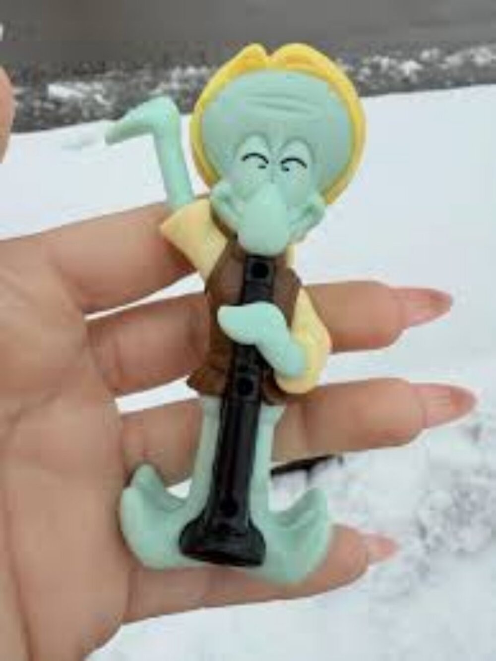 2025, SQUIDWARD FLUTE TOY, MINT IN THE PACKAGE!!!